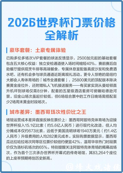 如何购买美国世界杯门票攻略 如何购买美国世界杯门票攻略